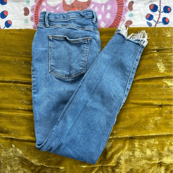 Medium Wash Skinny Leg Jeans - Picture 5 of 7